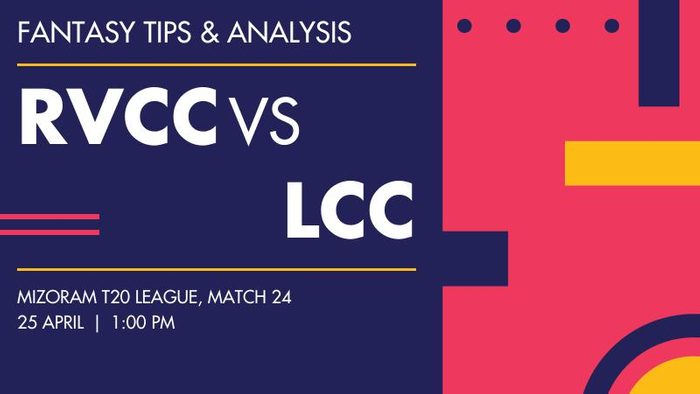 RVCC vs LCC (Ramhlun Venglai Cricket Club vs Luangmual Cricket Club), Match 24