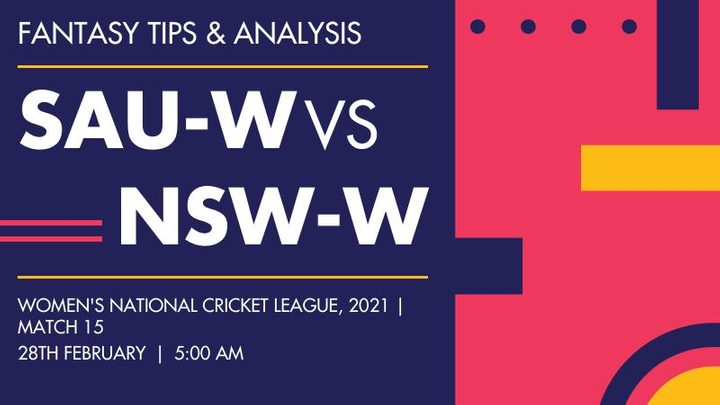 SAU-W vs NSW-W, Match 15