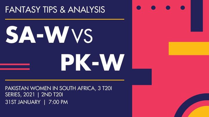 SA-W vs PAK-W, 2nd T20I