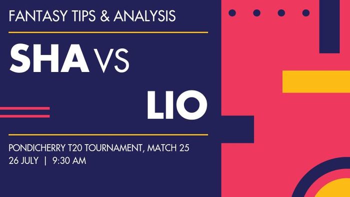 SHA vs LIO (Sharks XI vs Lions XI), Match 25