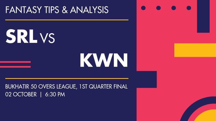 SRL vs KWN (Sri Lions vs Karwan CC), 1st Quarter Final
