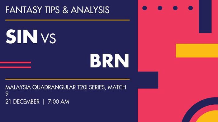 SIN vs BRN (Singapore vs Bahrain), Match 9