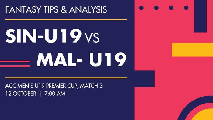 SIN-U19 vs MAL- U19 (Singapore Under-19 vs Maldives Under-19), Match 3