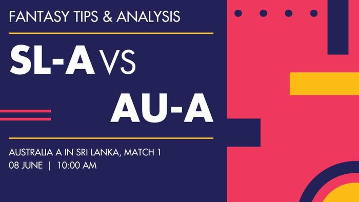 SL-A vs AU-A (Sri Lanka A vs Australia A), Match 1
