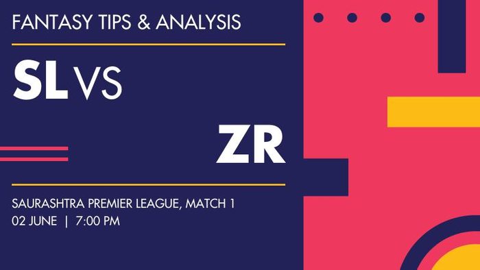 SL vs ZR (Sorath Lions vs Zalawad Royals), Match 1