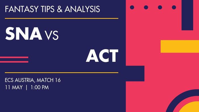 SNA vs ACT (SNASY vs Austrian Cricket Tigers), Match 16