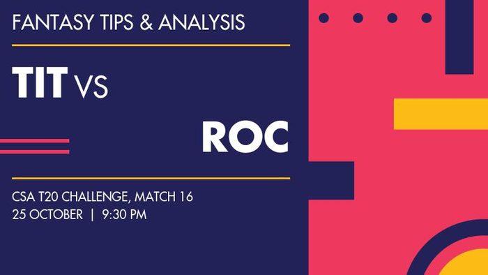 TIT vs ROC (Titans vs Rocks), Match 16