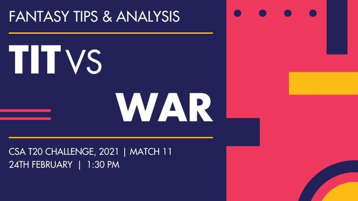 TIT vs WAR, Match 11