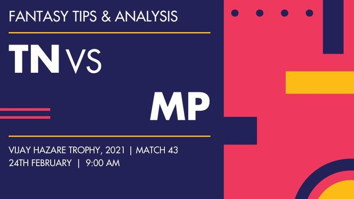 TN vs MP, Match 43