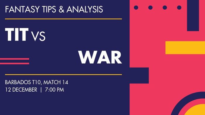 TIT vs WAR (Titans vs Warriors), Match 14