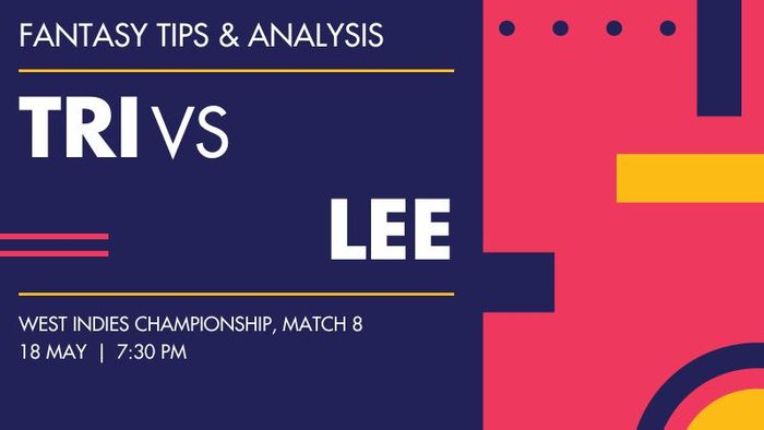 TRI vs LEE (T&T Red Force vs Leeward Islands Hurricanes), Match 8