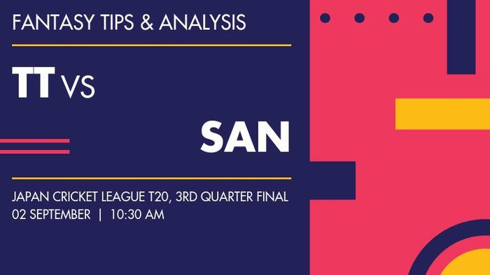 TT vs SAN (Tokyo Titans vs Sano CC), 3rd Quarter Final