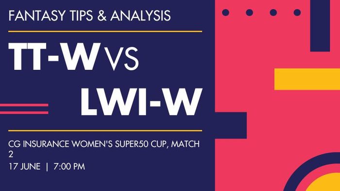 TT-W vs LWI-W (Trinidad and Tobago Women vs Leeward Islands Women), Match 2