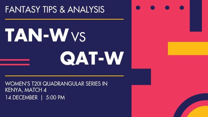 TAN-W vs QAT-W (Tanzania Women vs Qatar Women), Match 4