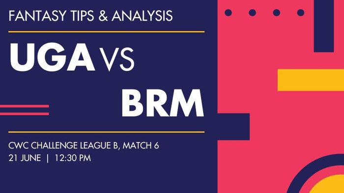 UGA vs BRM (Uganda vs Bermuda), Match 6
