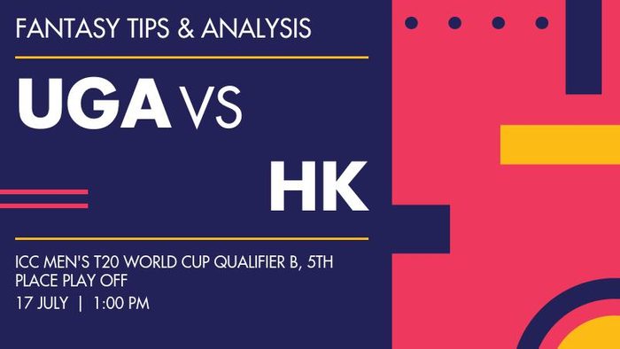 UGA vs HK (Uganda vs Hong Kong), 5th Place Play off