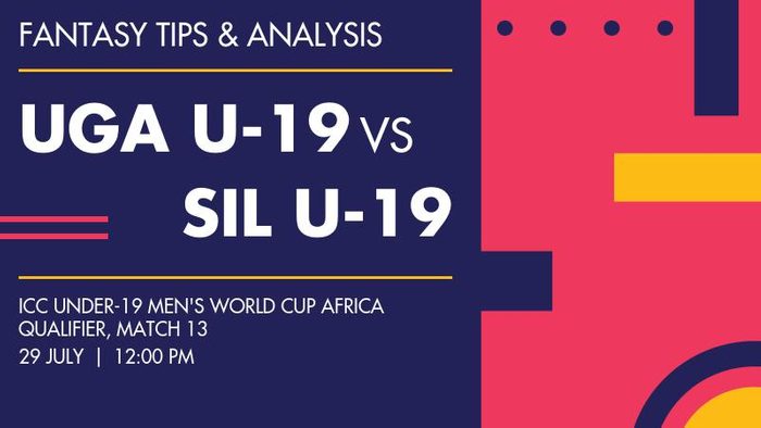 UGA U-19 vs SIL U-19 (Uganda Under-19 vs Sierra Leone Under-19), Match 13