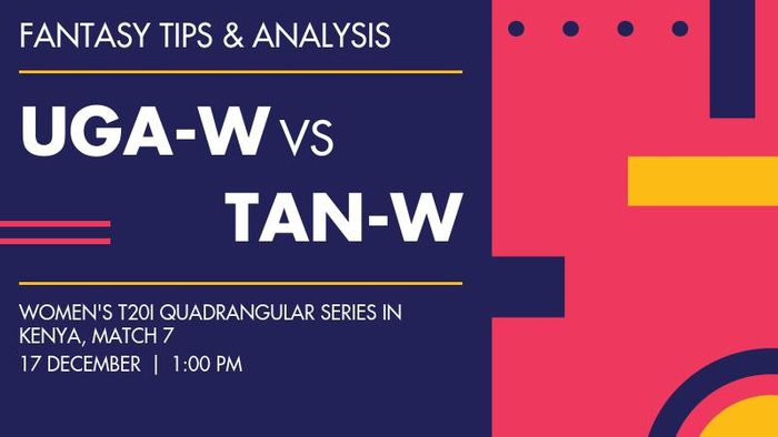 UGA-W vs TAN-W (Uganda Women vs Tanzania Women), Match 7