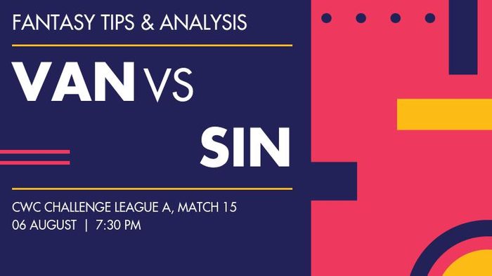 VAN vs SIN (Vanuatu vs Singapore), Match 15