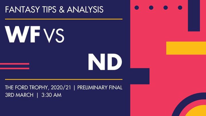 WF vs ND, Preliminary Final