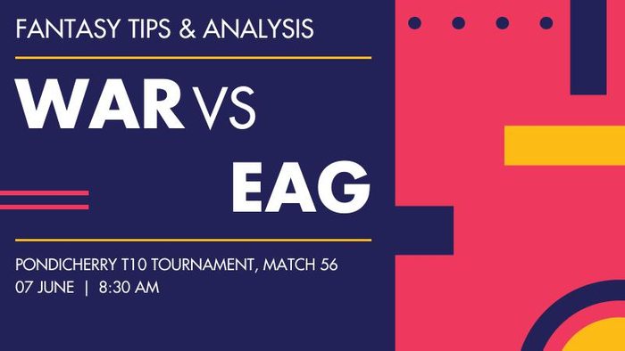 WAR vs EAG (Warriors vs Eagles), Match 56