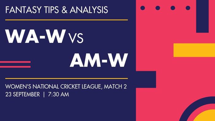 WA-W vs AM-W (Western Australia Women vs ACT Meteors), Match 2
