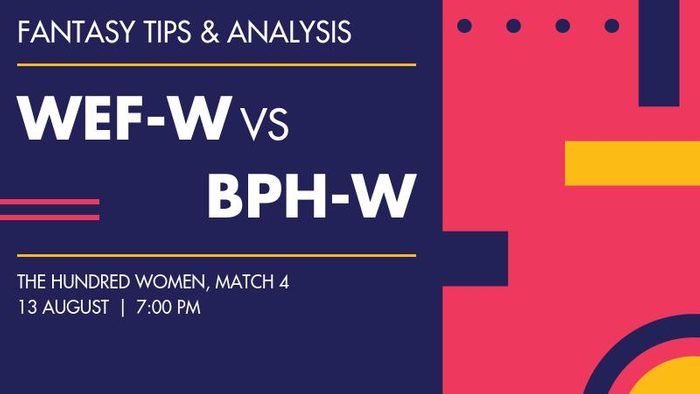 WEF-W vs BPH-W (Welsh Fire Women vs Birmingham Phoenix Women), Match 4