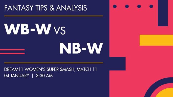 WB-W vs NB-W (Wellington Blaze vs Northern Brave Women), Match 11