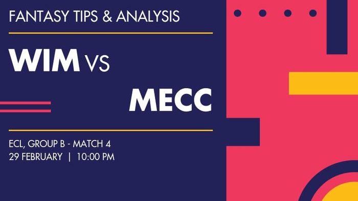 WIM vs MECC (Wimbledon vs Mechelen Eagles), Group B - Match 4
