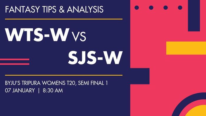 WTS-W vs SJS-W (West Tripura Strikers Women vs Sepahijala Stars Women), Semi Final 1