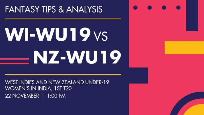 West Indies Women Under-19 बनाम New Zealand Women Under-19, 1st T20