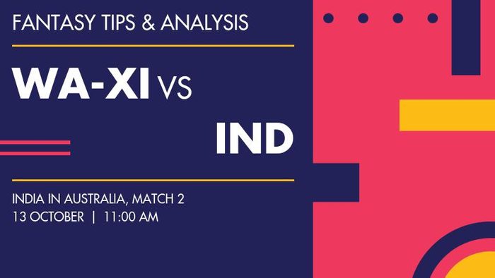 Western Australia XI बनाम India, Match 2