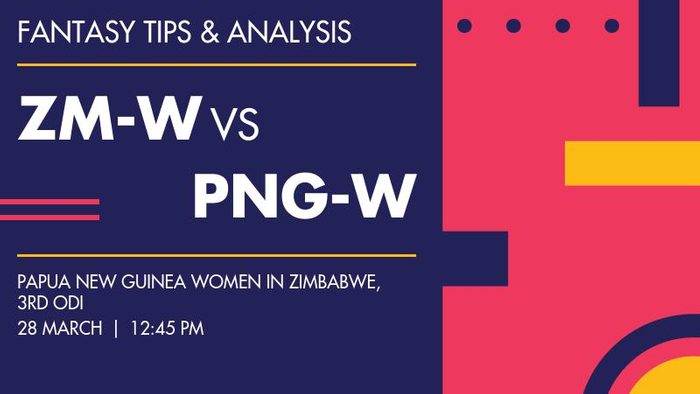 ZM-W vs PNG-W (Zimbabwe Women vs Papua New Guinea Women), 3rd ODI