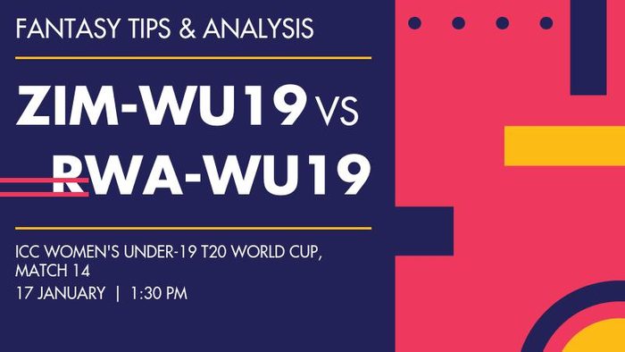 ZIM-WU19 vs RWA-WU19 (Zimbabwe Women Under-19 vs Rwanda Women Under-19), Match 14