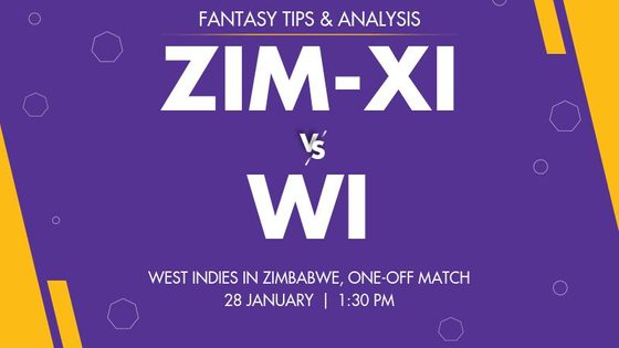 Zimbabwe XI vs West Indies