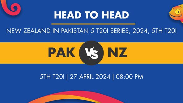 PAK vs NZ Player Stats for 5th T20I, PAK vs NZ Prediction Who Will Win Today's NZ in PAK, 5 T20Is Match Between Pakistan and New Zealand