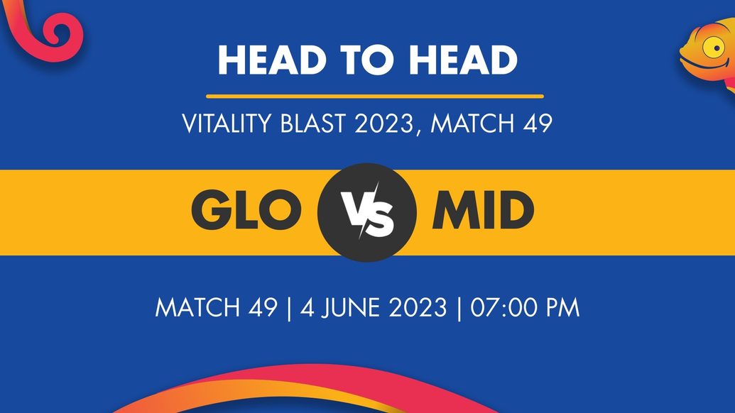 GLO vs MID Player Stats for Match 49, GLO vs MID Prediction Who Will Win Today's VB Match Between Gloucestershire and Middlesex