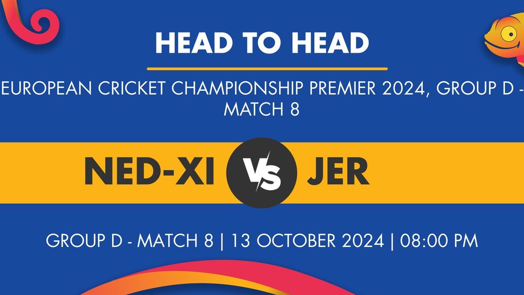 NED-XI vs JER Player Stats for Group D - Match 8, NED-XI vs JER Prediction Who Will Win Today's European Cricket Championship Premier Match Between Netherlands XI and Jersey