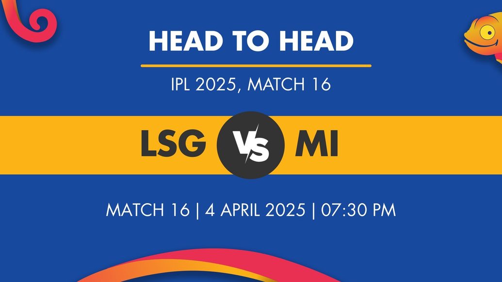 LSG vs MI Player Stats for Match 16, LSG vs MI Prediction Who Will Win Today's IPL Match Between Lucknow Super Giants and Mumbai Indians