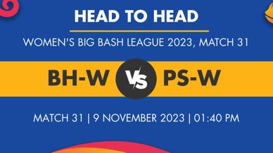 BH-W vs PS-W Player Stats for Match 31, BH-W vs PS-W Prediction