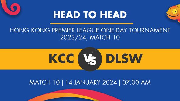 KCC vs DLSW Player Stats for Match 10, KCC vs DLSW Prediction Who Will Win Today's Hong Kong Premier League One-Day Tournament Match Between Kowloon Cricket Club and Diasqua Little Sai Wan Cricket Club