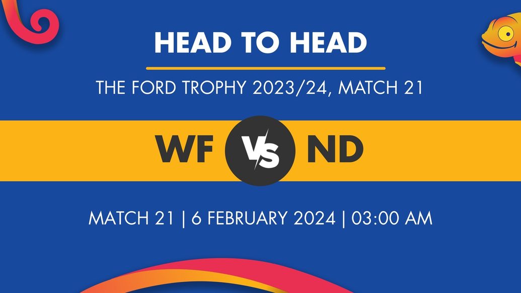 WF vs ND Player Stats for Match 21, WF vs ND Prediction Who Will Win Today's The Ford Trophy Match Between Wellington Firebirds and Northern Districts