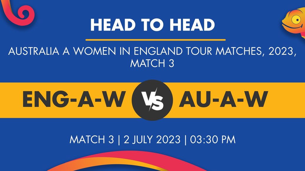 ENG-A-W vs AU-A-W Player Stats for Match 3, ENG-A-W vs AU-A-W Prediction Who Will Win Today's AU-A-W in ENG, Tour Matches Match Between England A Women and Australia A Women