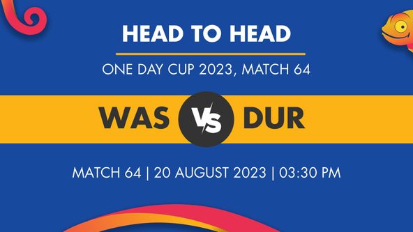 WAS vs DUR Player Stats for Match 64, WAS vs DUR Prediction Who Will Win Today's One Day Cup Match Between Warwickshire and Durham