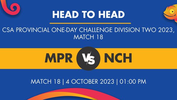 MPR vs NCH Player Stats for Match 18, MPR vs NCH Prediction Who Will Win Today's CSA Provincial One-Day Challenge Division Two Match Between Mpumalanga and Northern Cape