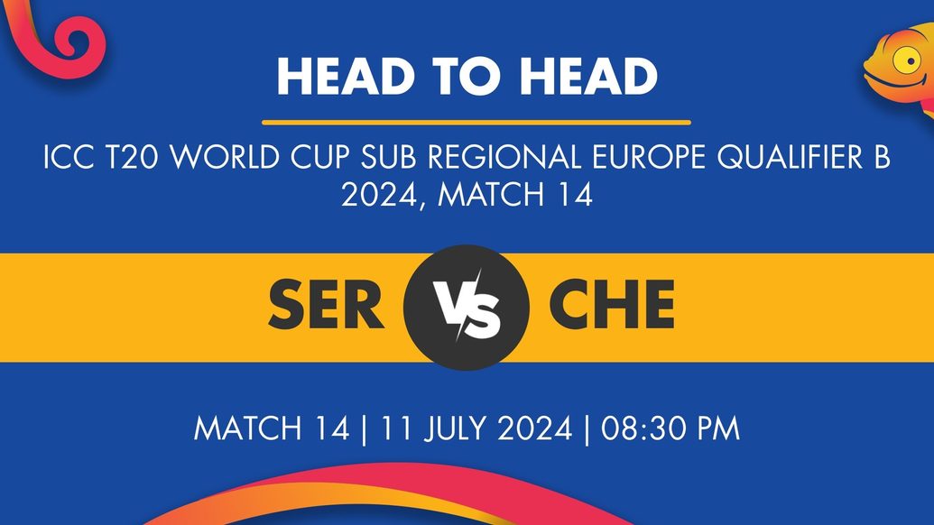 SER vs CHE Player Stats for Match 14, SER vs CHE Prediction Who Will Win Today's ICC T20 World Cup Sub Regional Europe Qualifier B Match Between Serbia and Switzerland