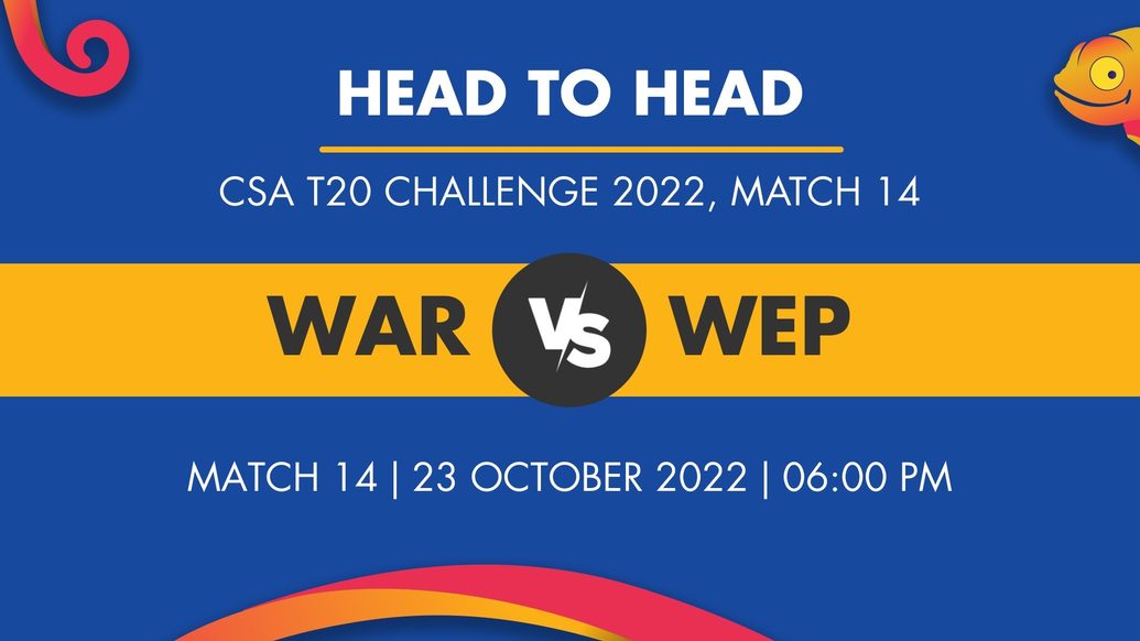 WAR vs WEP Player Stats for Match 14 - Who Will Win Today's CSA T20 Challenge Match Between Warriors and Western Province