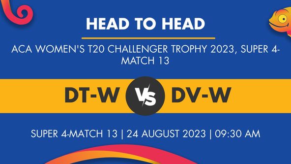 DT-W vs DV-W Player Stats for Super 4-Match 13, DT-W vs DV-W Prediction Who Will Win Today's ACA Women's T20 Challenger Trophy Match Between Dikhou Tigress Women and Digaru Viranganas Women