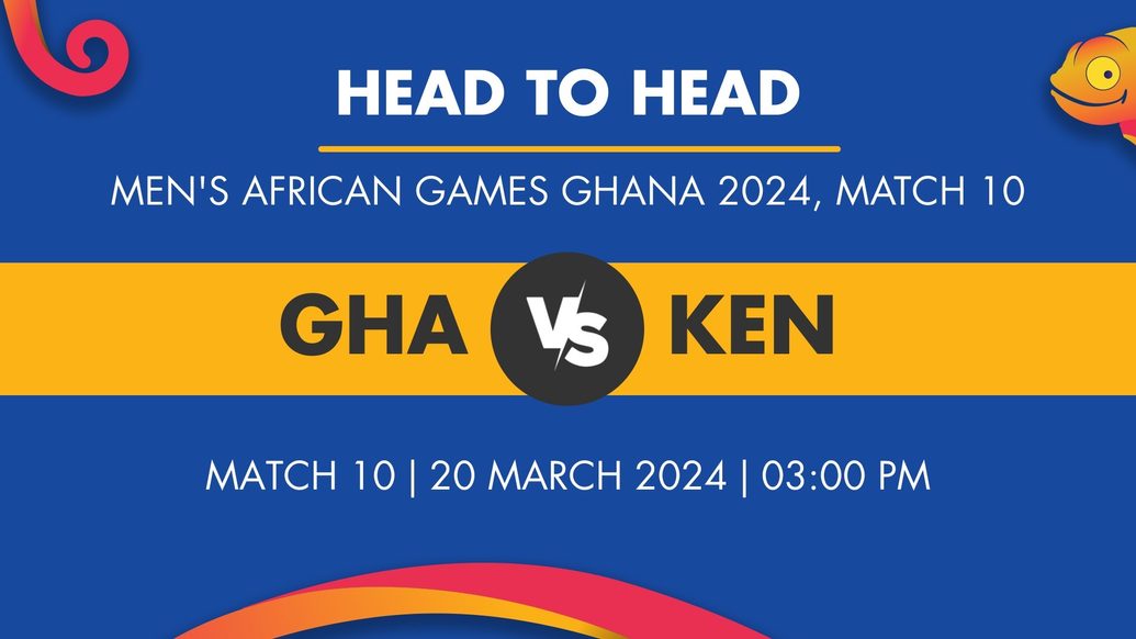 GHA vs KEN Player Stats for Match 10, GHA vs KEN Prediction Who Will Win Today's Men's African Games Ghana Match Between Ghana and Kenya