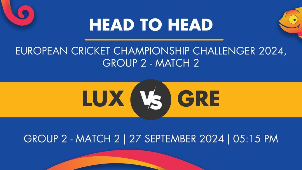 LUX vs GRE Player Stats for Group 2 - Match 2, LUX vs GRE Prediction Who Will Win Today's European Cricket Championship Challenger Match Between Luxembourg and Greece